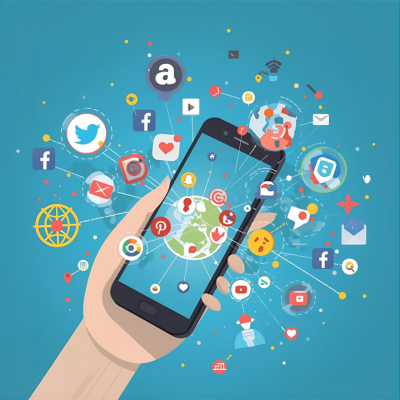 social media marketing image